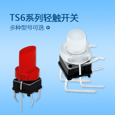帶燈輕觸開(kāi)關(guān)TS6系列