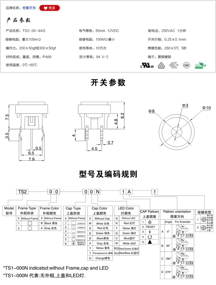 TS2-2A-4AG開關參數(shù)尺寸.jpg